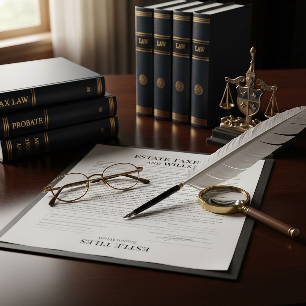 Estate Taxes and Wills: Key Facts Explained Understand how estate taxes apply to wills and estates, plus proven strategies to minimize tax burdens effectively.
