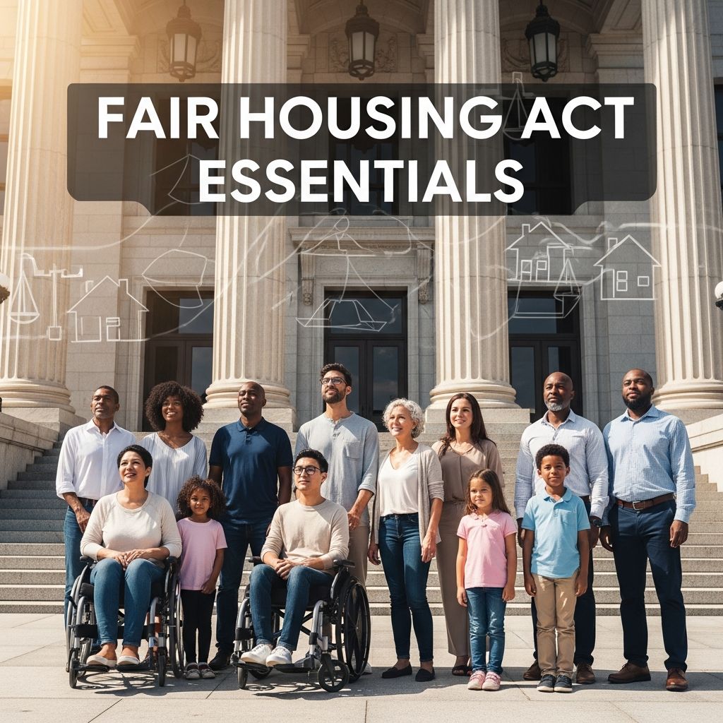 Comprehensive guide to the Fair Housing Act: protections, compliance, and enforcement for equal housing access nationwide.