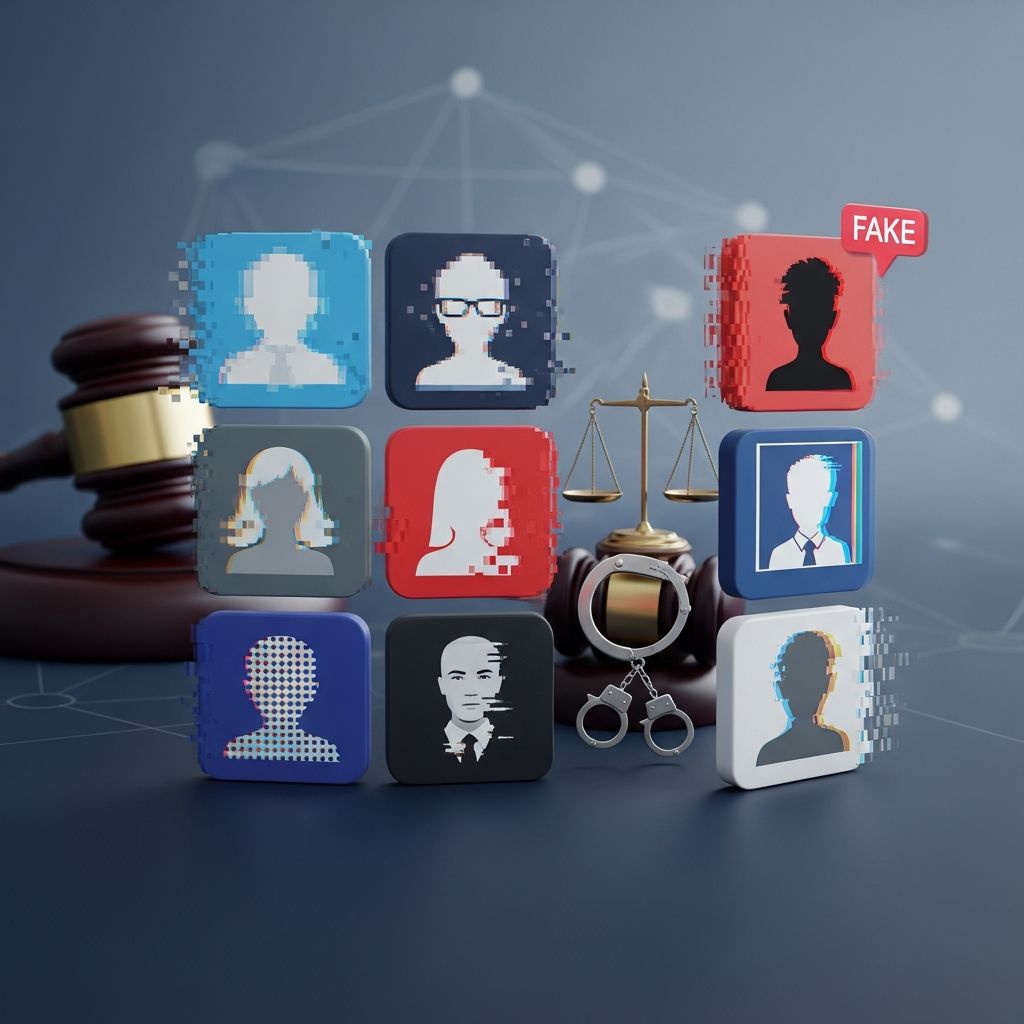 Uncover the legal pitfalls of creating fake social media profiles, from criminal charges to civil liabilities and effective countermeasures.