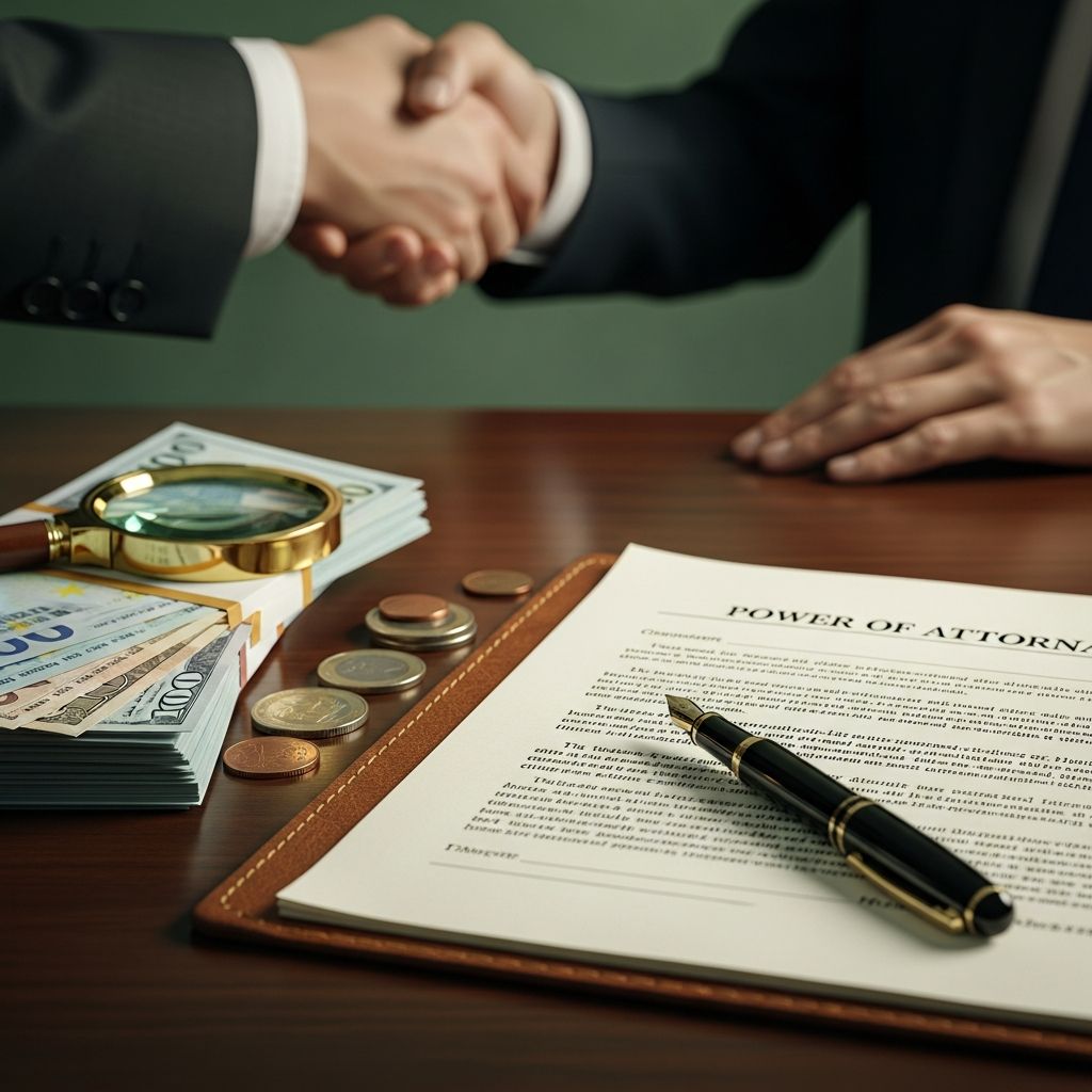 Understand how financial powers of attorney work, their types, powers granted, and steps to create one for secure financial management.
