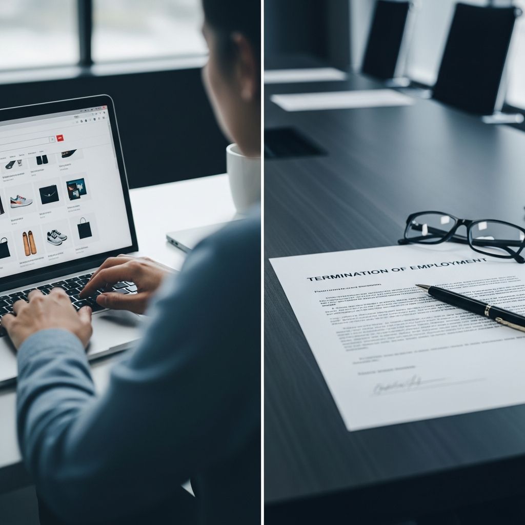 Terminating Staff for Personal Online Purchases During Work Hours Navigate the legal boundaries of disciplining workers caught browsing personal sites on company time in at-will employment states.