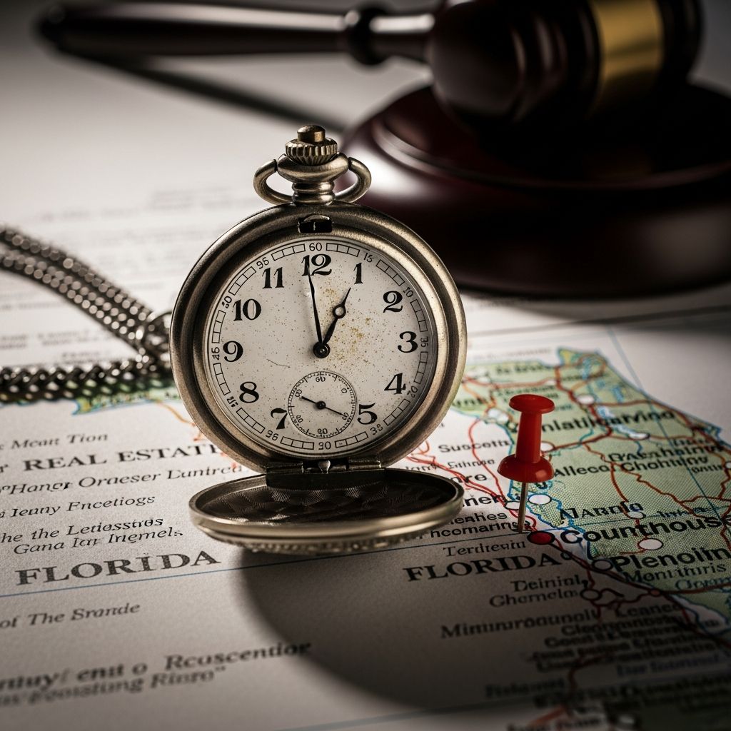 Understand Florida's foreclosure timelines, defenses, and 2026 changes to protect your home from lenders.