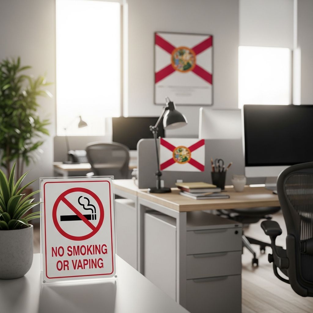 Understanding Florida's comprehensive workplace smoking and vaping restrictions for employers and employees.