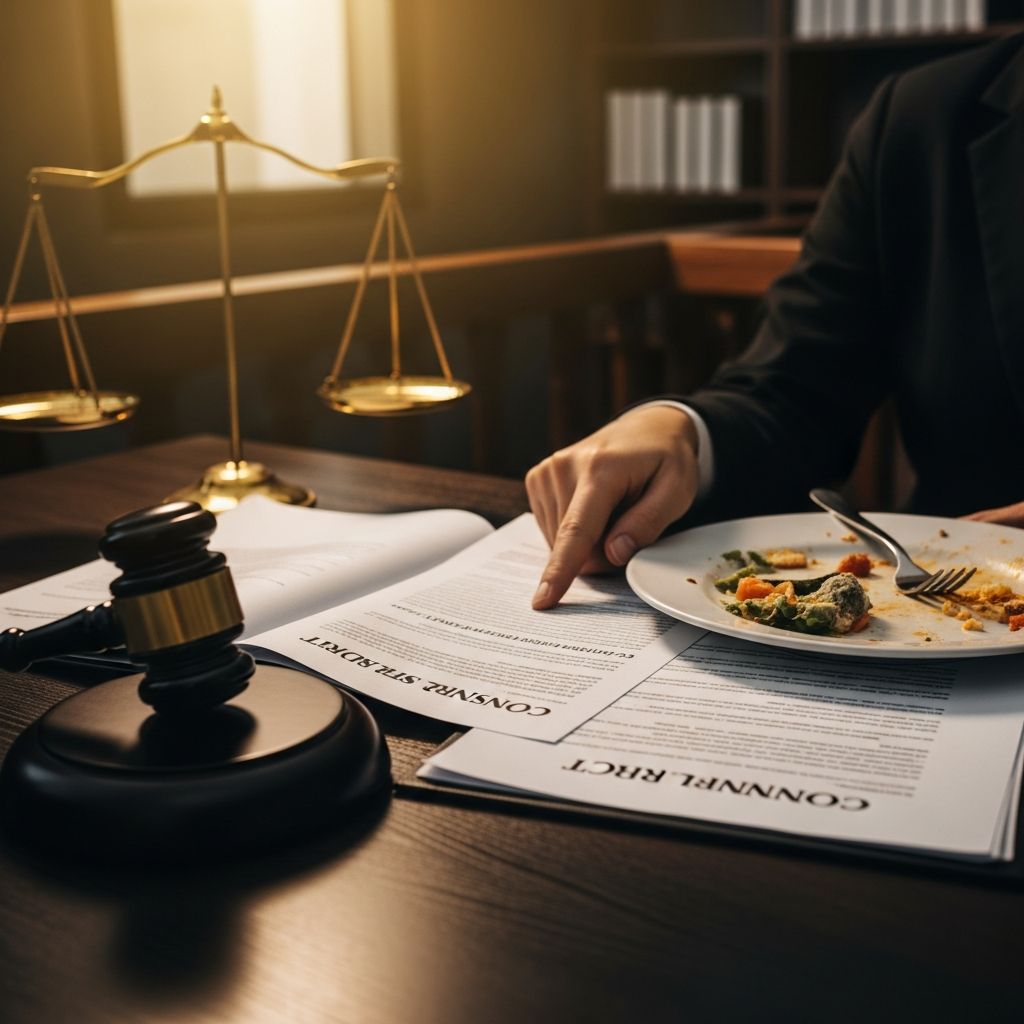 Understand your rights and remedies when contaminated food causes serious illness or injury.
