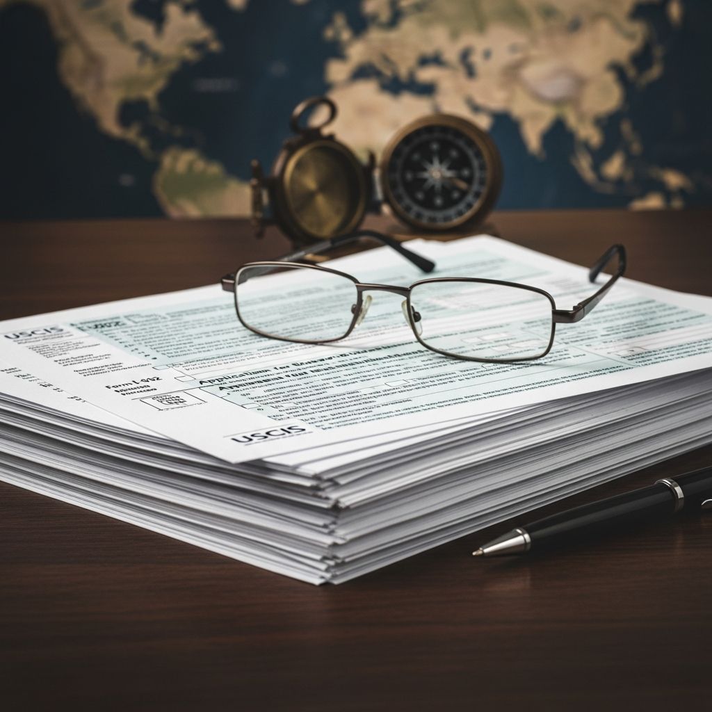 Comprehensive guide to completing and submitting Form I-602 for refugees and asylees overcoming inadmissibility barriers to U.S. status.