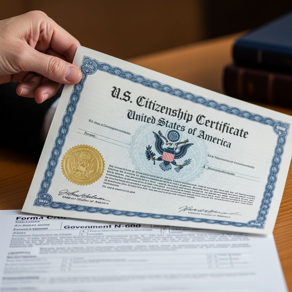 Master the Form N-600 process: eligibility rules, document requirements, step-by-step filing, and tips for approval.