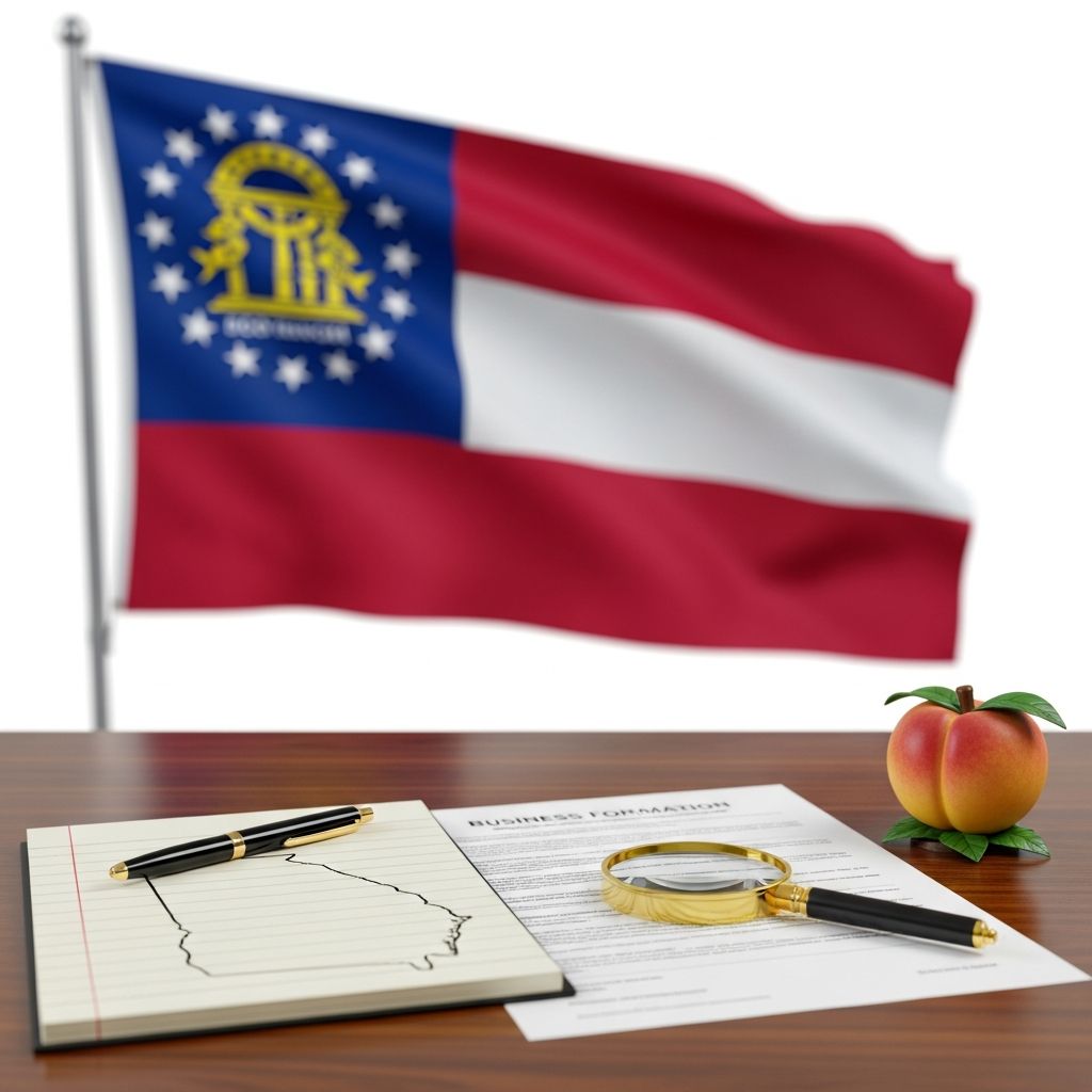 Comprehensive guide to launching your single-member LLC in Georgia with liability protection and simple compliance steps.