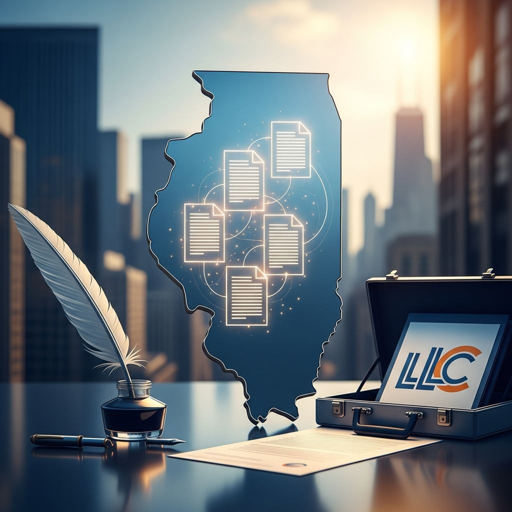 Master the process of establishing a Limited Liability Company in Illinois with our detailed step-by-step instructions and essential requirements.