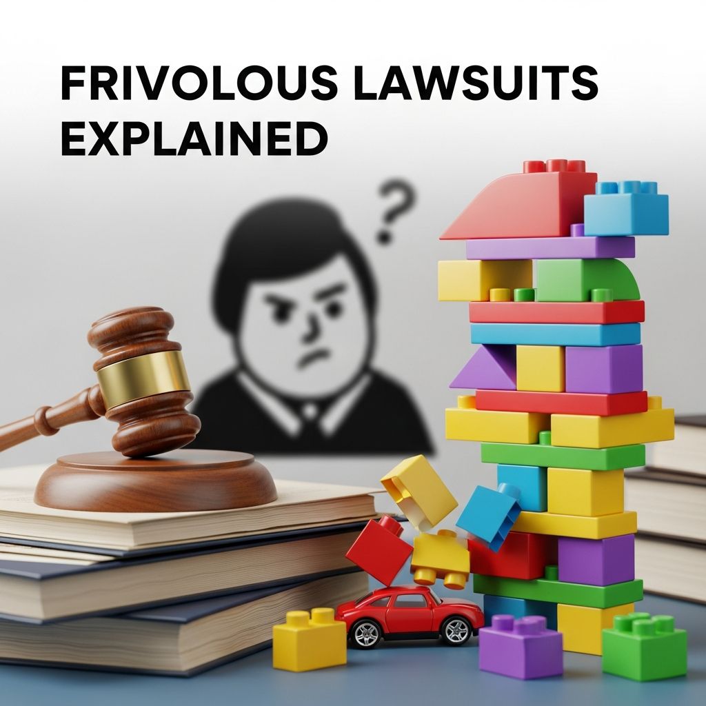 Discover what constitutes a frivolous lawsuit, real-world examples, consequences, and strategies for defense in the legal system.