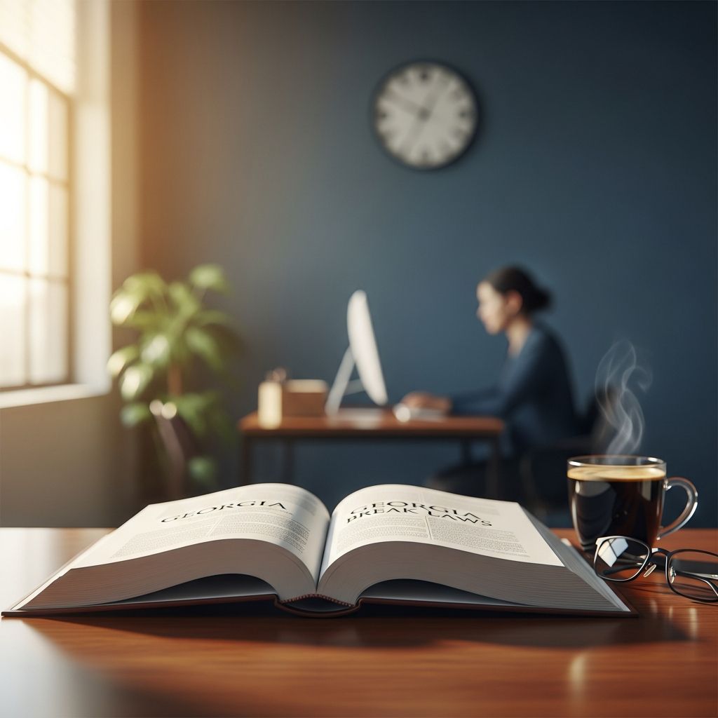 Understand Georgia's meal and rest break regulations, federal FLSA rules, and protections for minors and nursing employees.