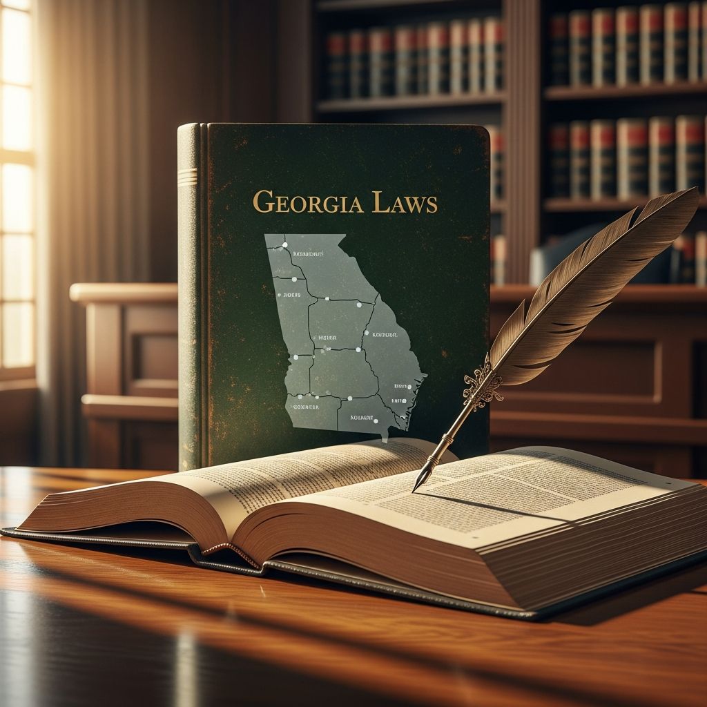 Navigate Georgia's legal landscape with insights into key regulations affecting daily life.