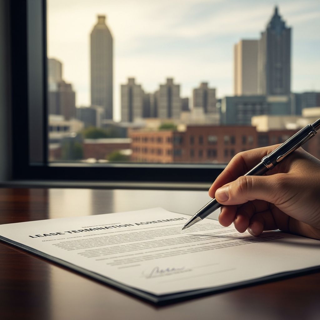 Navigate Georgia's rules for ending rental leases early: legal protections, penalties, and steps for tenants and landlords.