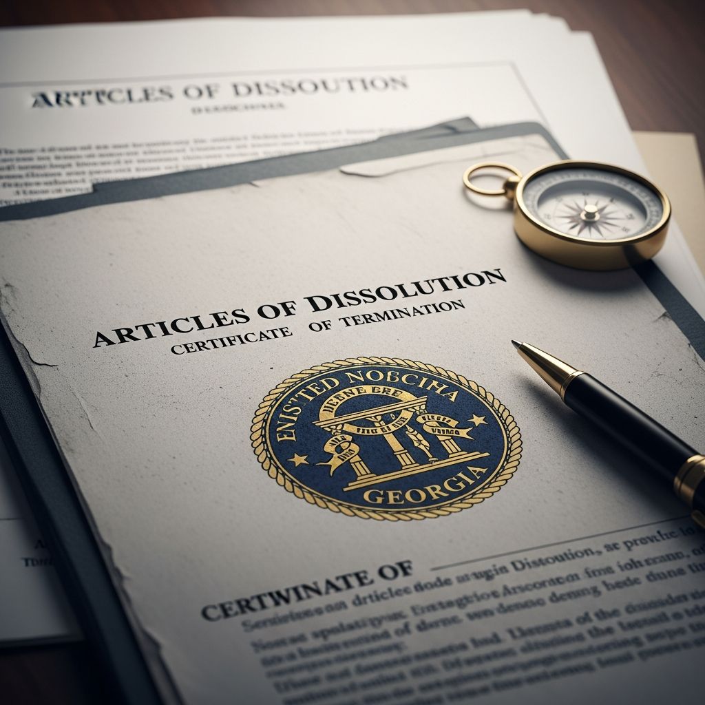 Master the legal requirements and procedural steps for properly dissolving your Georgia LLC.