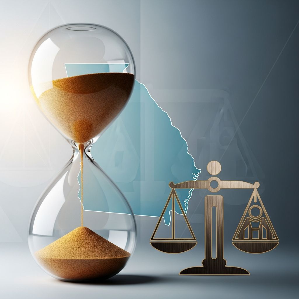 Master Georgia's filing deadlines for injury claims and protect your legal rights.