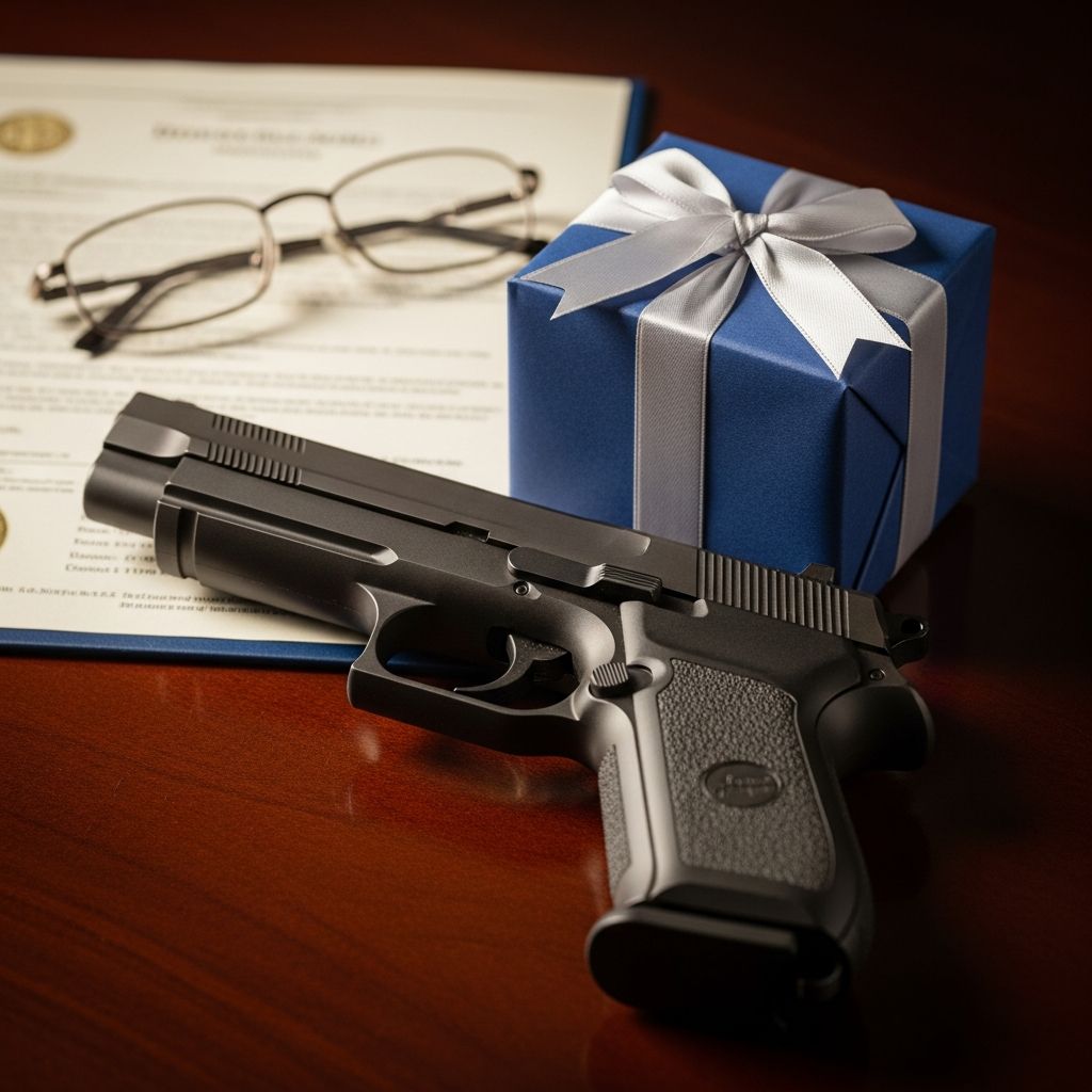 Navigate federal and state laws to safely gift a firearm without legal risks or violations.