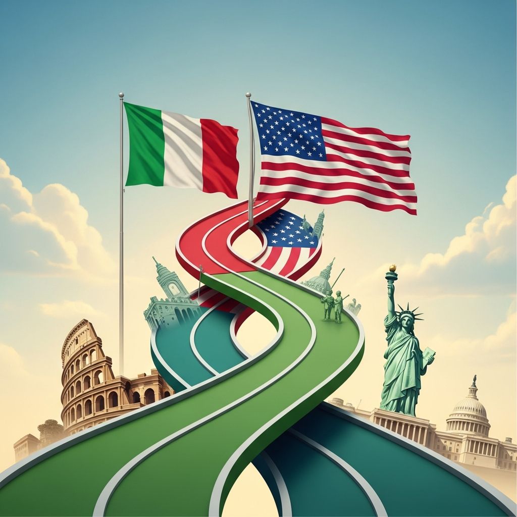 Comprehensive guide to securing U.S. permanent residency for your Italian spouse through marriage-based immigration processes.