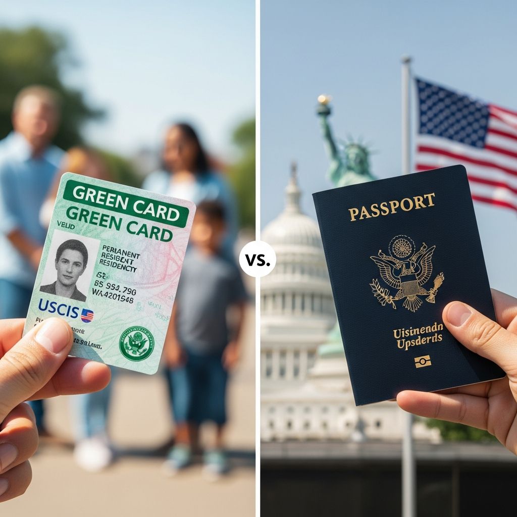 Understand the critical differences between permanent residency and full U.S. citizenship to make informed immigration decisions.