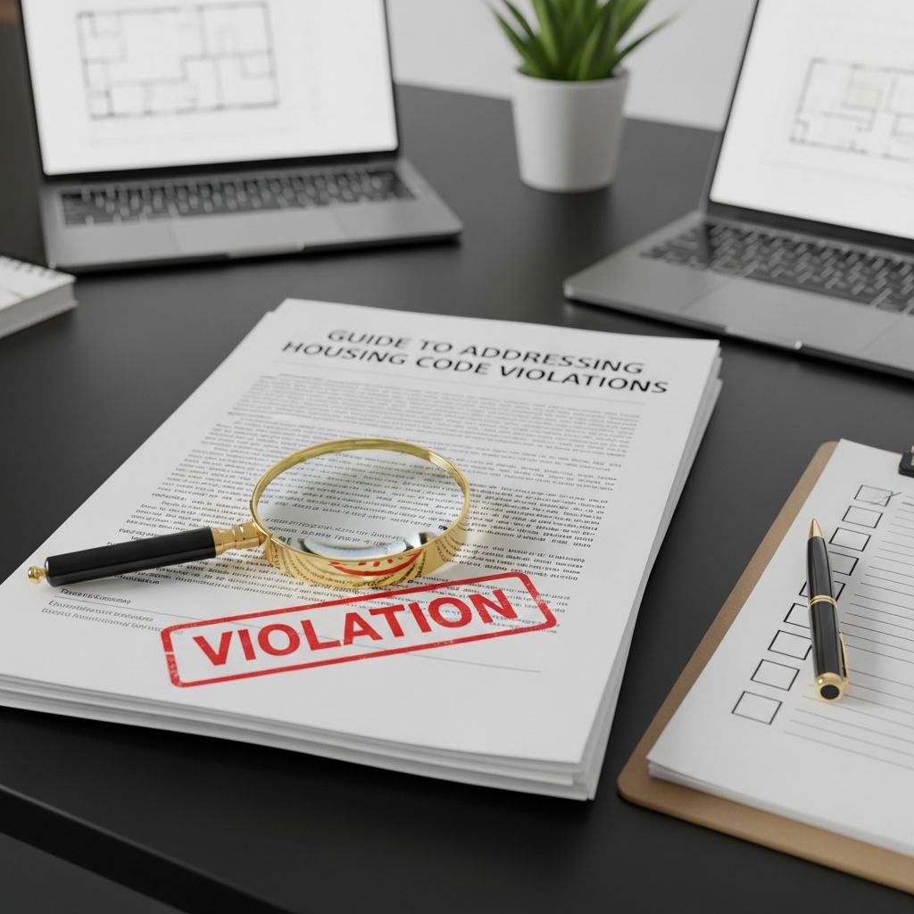 Learn how to identify, report, and resolve housing code violations effectively.