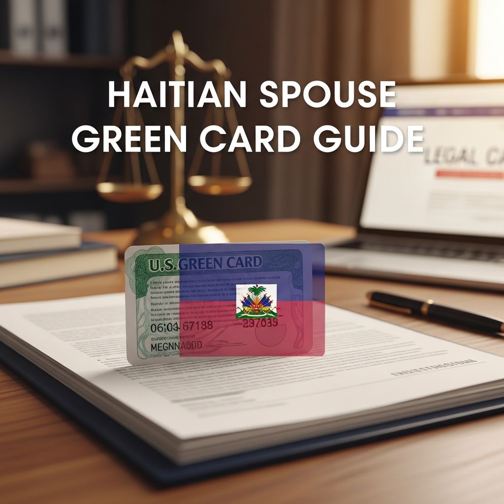 Comprehensive guide for U.S. citizens marrying Haitians to secure permanent residency through marriage-based immigration.