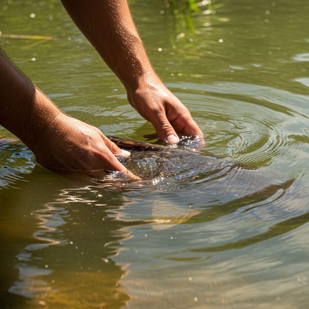 Unlock the rules of hand fishing: Where it's legal, what permits you need, and safety tips for bare-handed angling adventures nationwide.