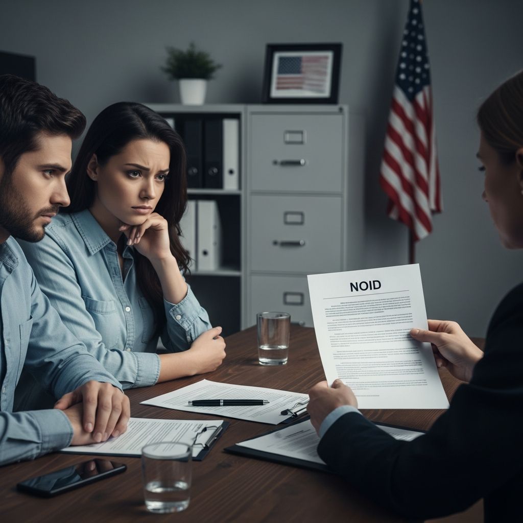 Expert steps to respond to a NOID and turn denial into approval for your marriage-based green card.