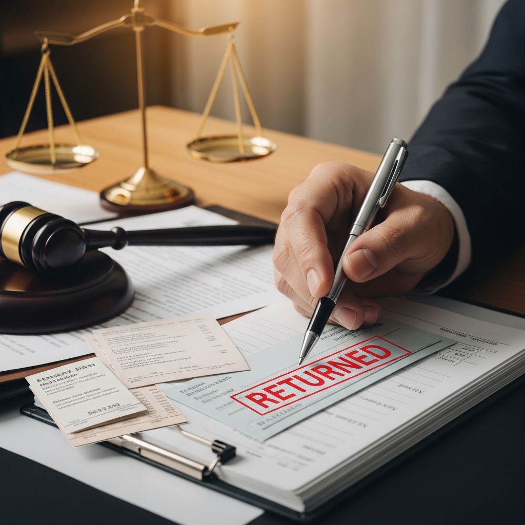 Navigate the complexities of bounced checks with proven strategies for recovery, fees, and avoiding legal pitfalls across U.S. states.