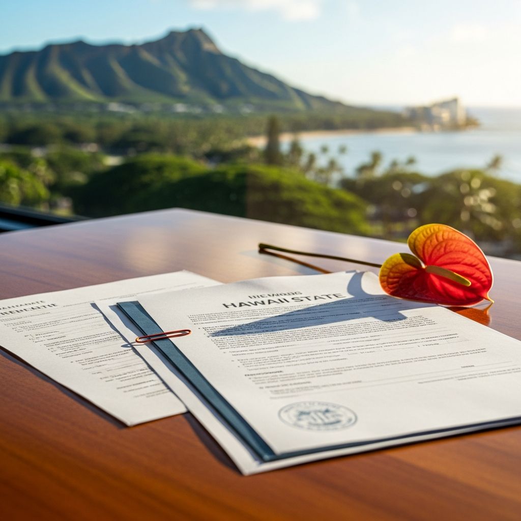 Navigate Hawaii's business licensing landscape with a comprehensive guide to permits and registrations.