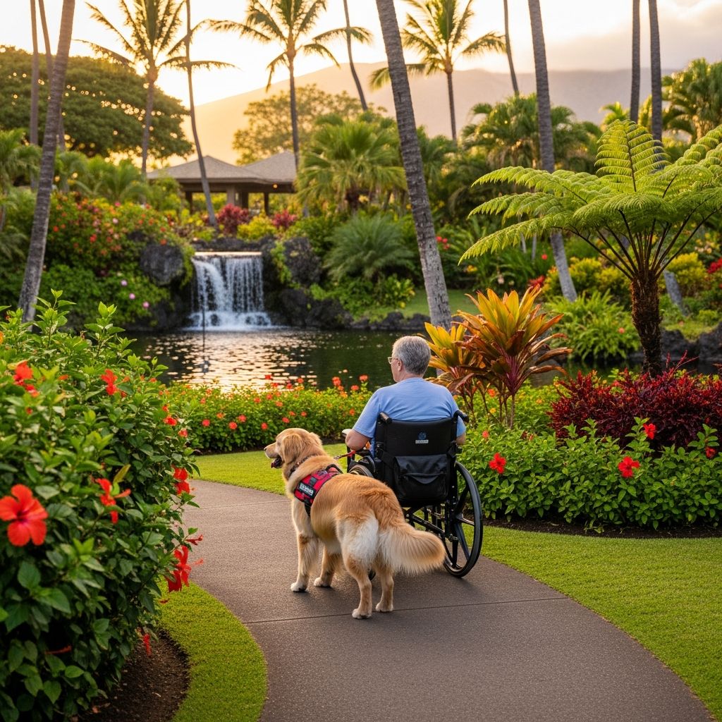 Comprehensive guide to Hawaii disability animal protections and public access rights.
