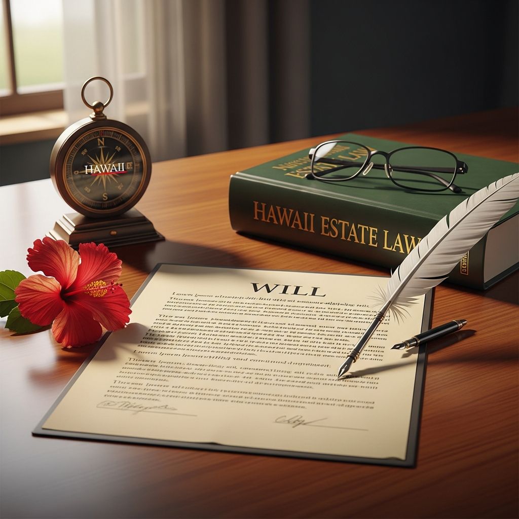 Master the legal steps to create a binding will in Hawaii, ensuring your legacy is protected under state law.