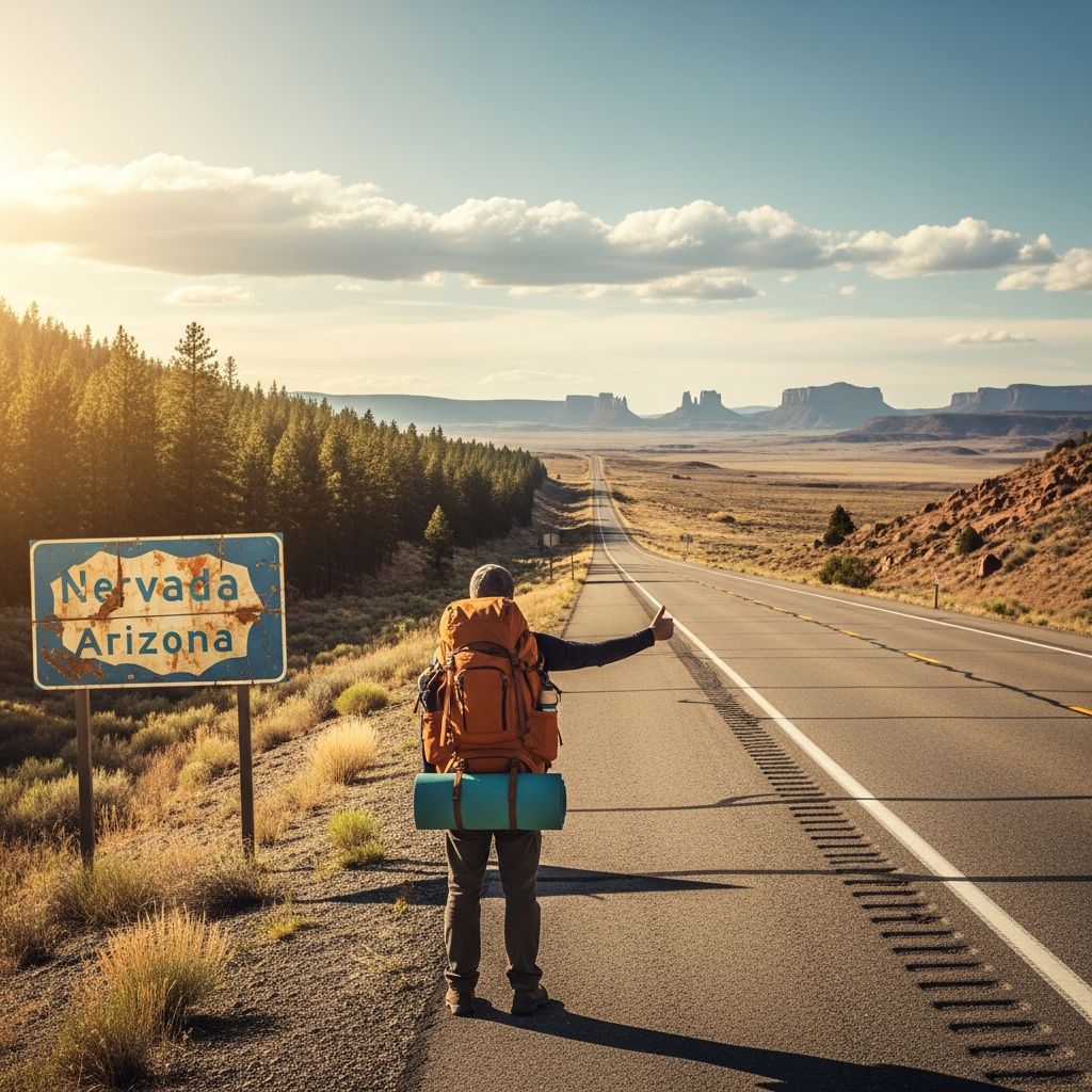 Navigate the patchwork of hitchhiking regulations in the U.S.: where it's permitted, prohibited, and everything in between for safe travels.