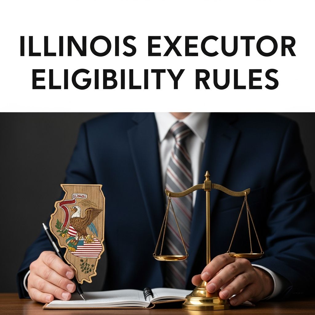 Discover Illinois laws on who qualifies to serve as executor, including age, residency, criminal history, and mental capacity restrictions.
