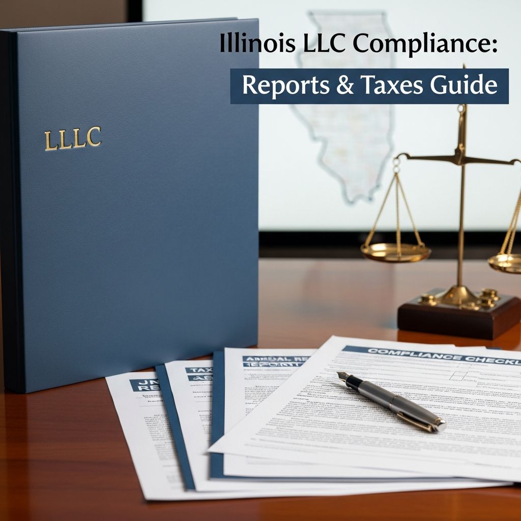 Master Illinois LLC annual reports, tax obligations, and compliance to keep your business thriving and penalty-free.