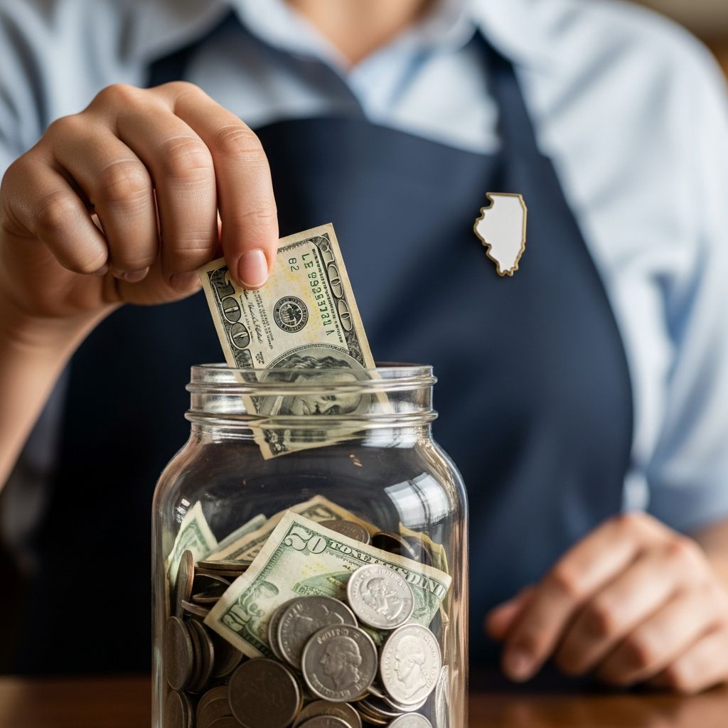 Essential guide to minimum wages, tip credits, overtime, and protections for tipped workers in Illinois amid evolving state laws.