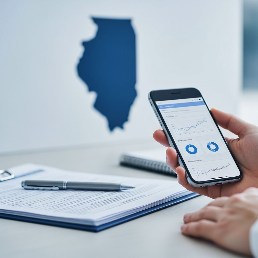 Comprehensive guide to qualifying for, applying for, and receiving unemployment insurance in Illinois.