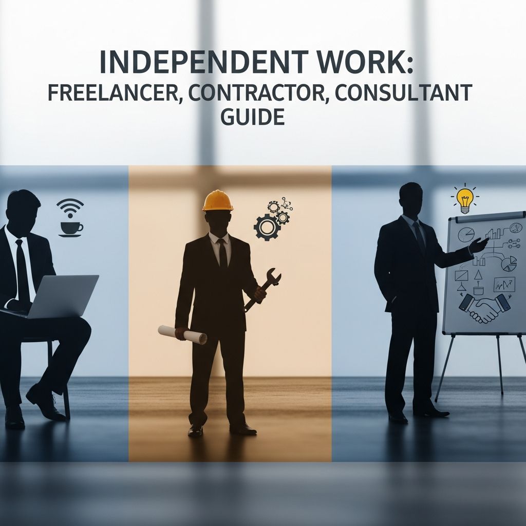Unlock the pros, cons, and legal essentials of thriving as a freelancer, contractor, or consultant in today's gig economy.