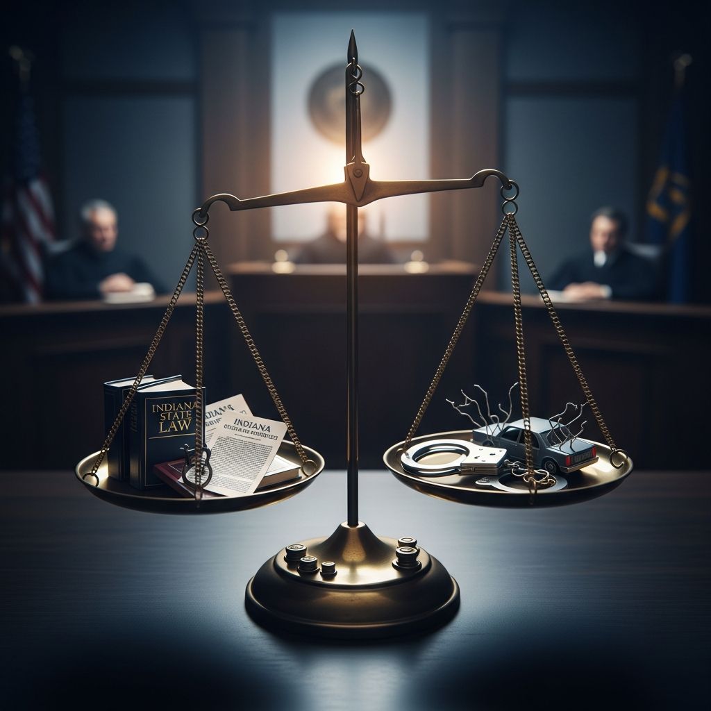 Comprehensive guide to Indiana's OWI laws, penalties, defenses, and recent updates for drivers facing intoxication charges.