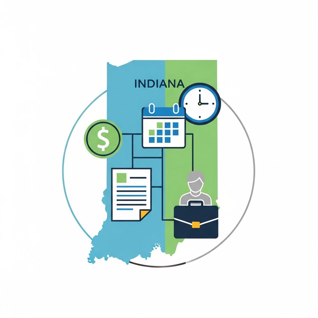 Comprehensive guide to qualifying for, applying for, and receiving unemployment insurance in Indiana.