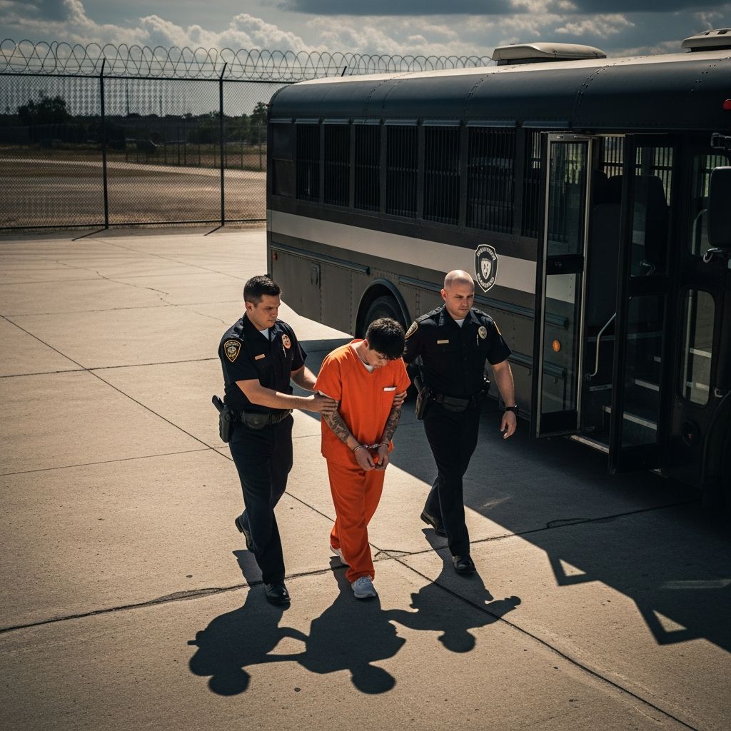 Understand the processes, requirements, and possibilities for transferring between jails, prisons, or across international borders to serve sentences.