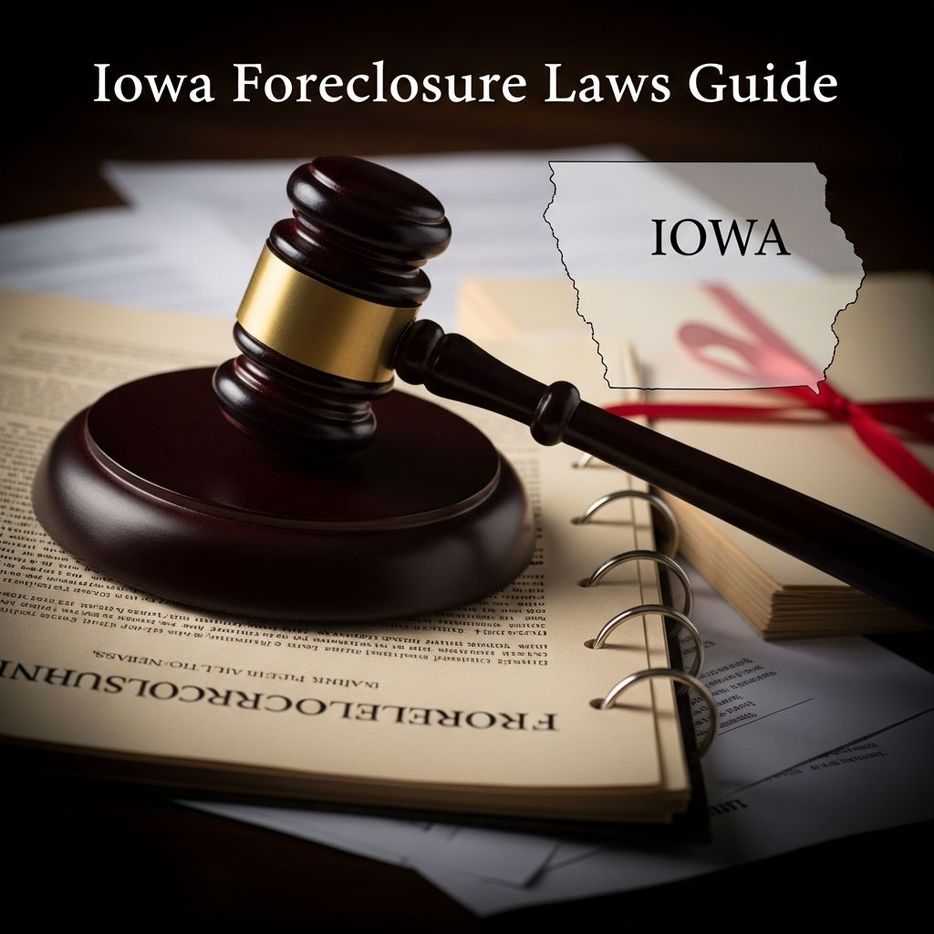 Comprehensive overview of Iowa's judicial foreclosure process, borrower rights, timelines, and alternatives to protect homeowners.