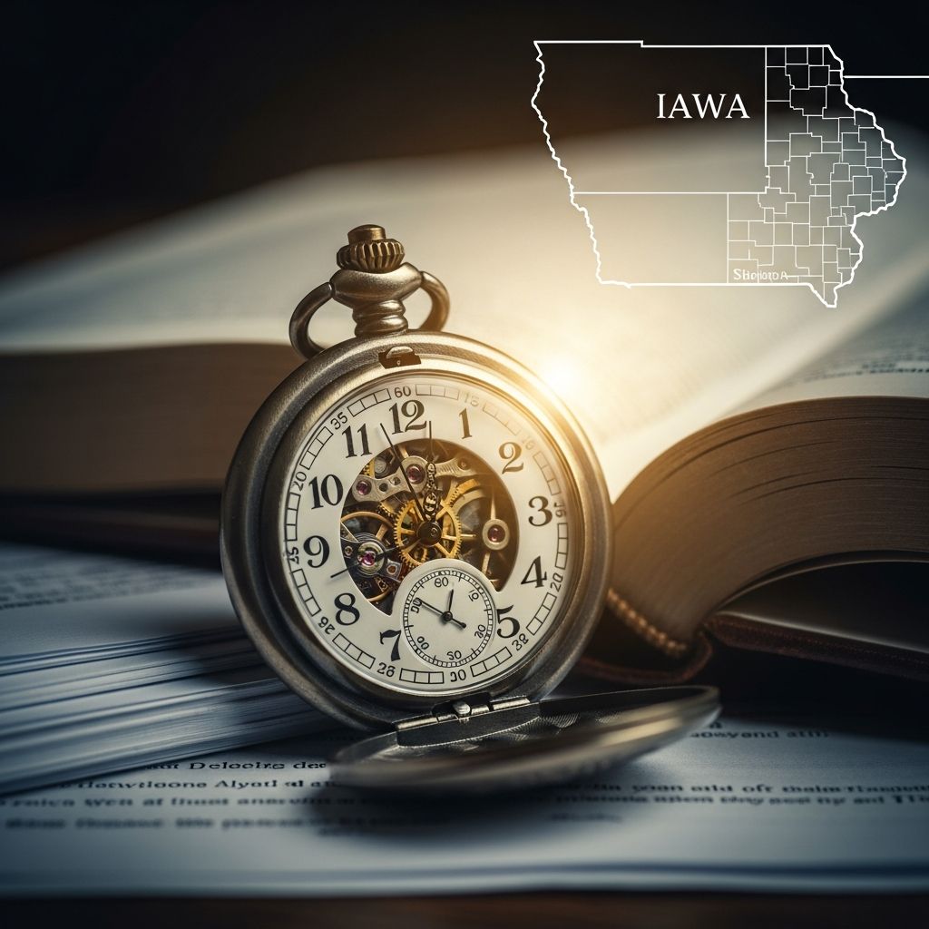Understand Iowa's 2-year deadline for injury claims: exceptions, discovery rules, minors, and strategies to protect your rights effectively.