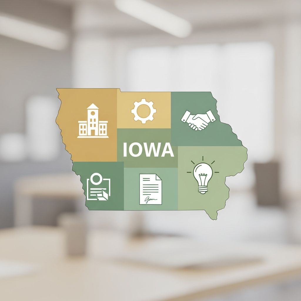 Navigate Iowa's business licensing requirements: from state registrations to local permits and industry-specific rules for seamless startup compliance.