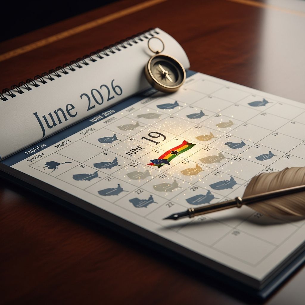 Discover which U.S. states recognize Juneteenth as an official paid holiday in 2026, plus history, celebrations, and legal impacts.