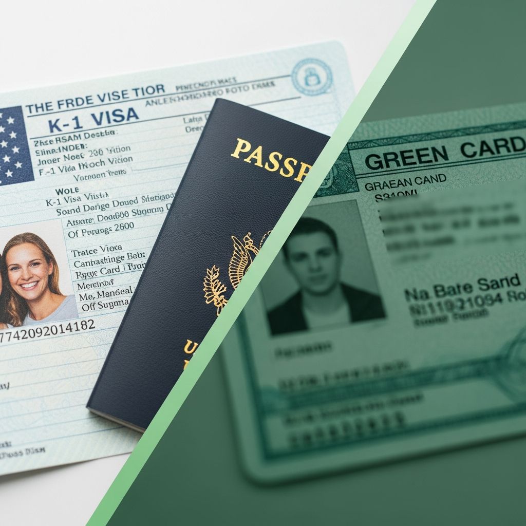 Complete guide to transitioning from K-1 fiancé visa to U.S. permanent residency through adjustment of status process.