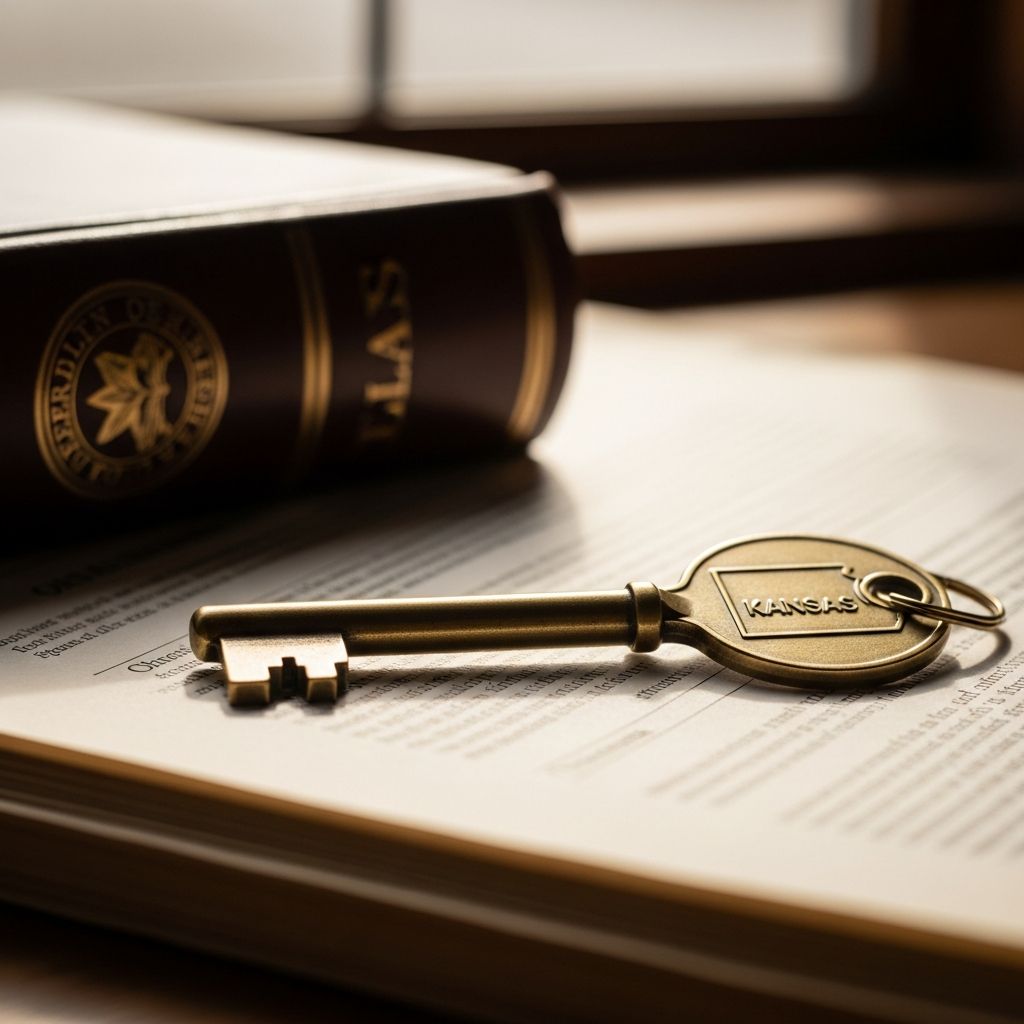 Essential guide to Kansas landlord-tenant laws: rights, responsibilities, leases, evictions, and more for renters and owners.