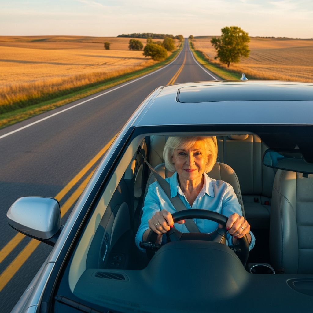 Essential guide to Kansas driving rules for seniors: renewals, vision tests, restrictions, and safety measures for older motorists.