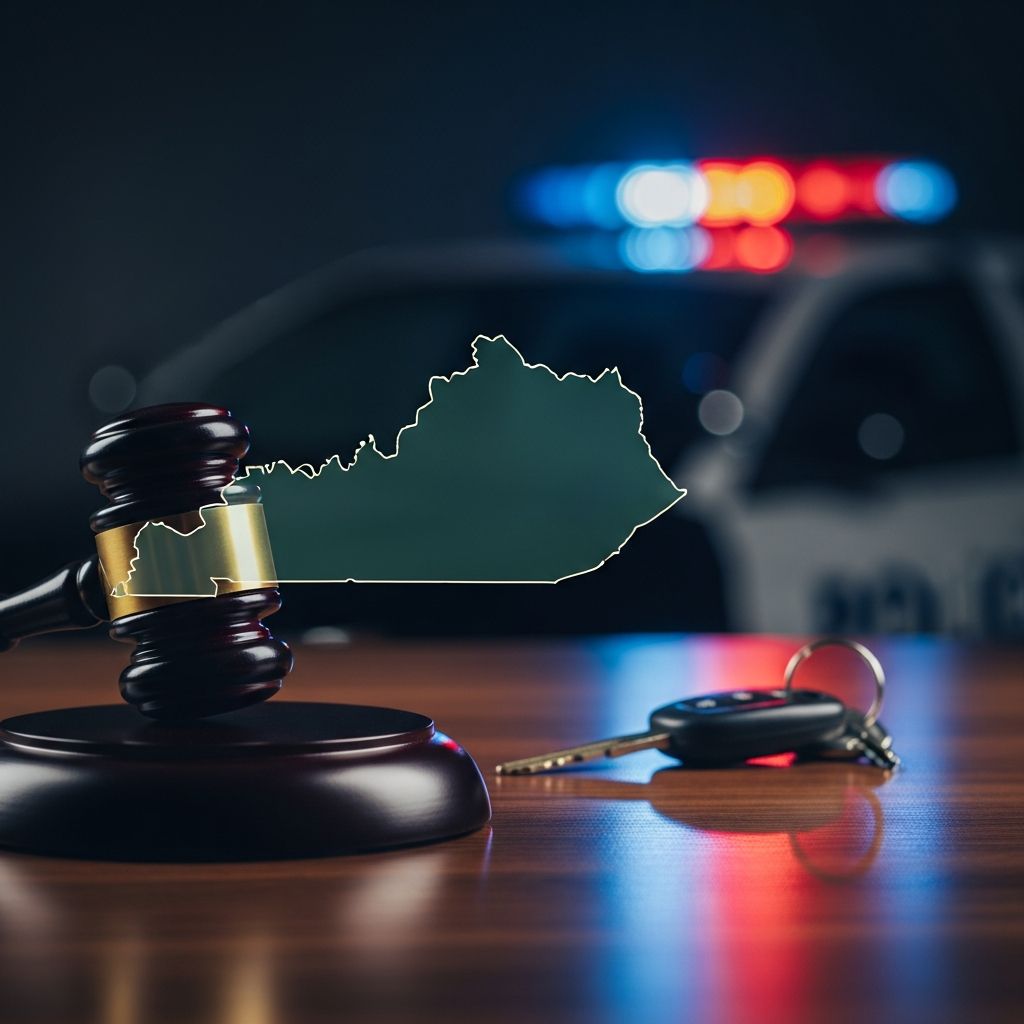Comprehensive overview of Kentucky DUI regulations, penalties, testing procedures, and defense options for drivers facing charges.