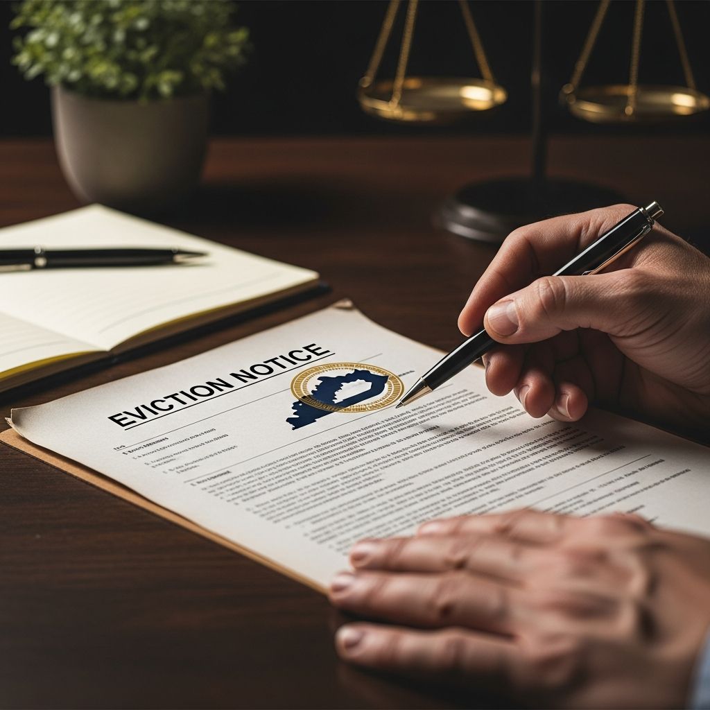 Master Kentucky's eviction laws: notices, court steps, timelines, and best practices for property owners in 2026.