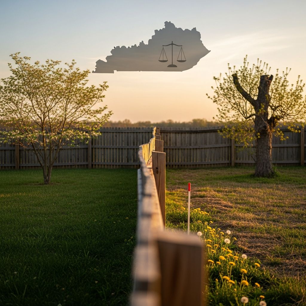 Essential guide to resolving trees, fences, water, boundaries, and farming disputes with neighbors under Kentucky law.