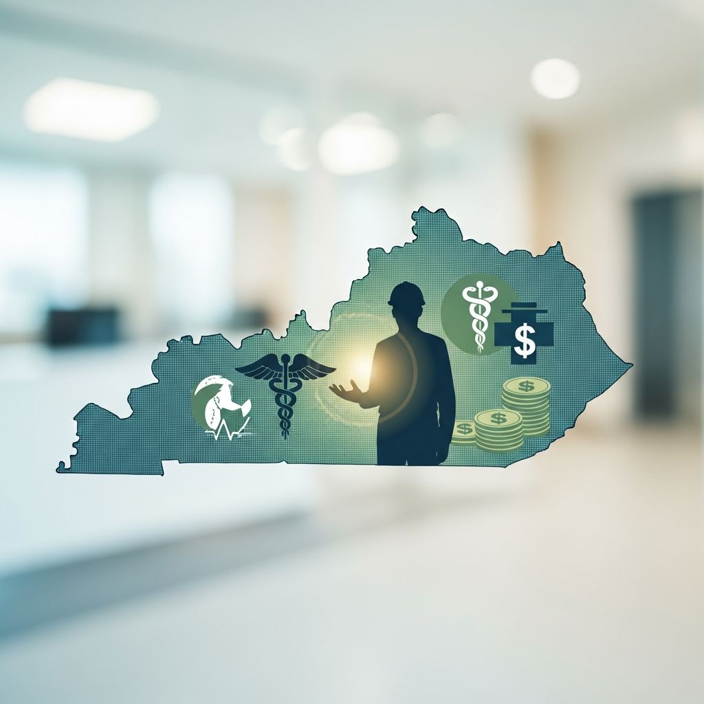Comprehensive guide to Kentucky workers' compensation benefits, rates, calculations, and eligibility for 2026 injured workers.