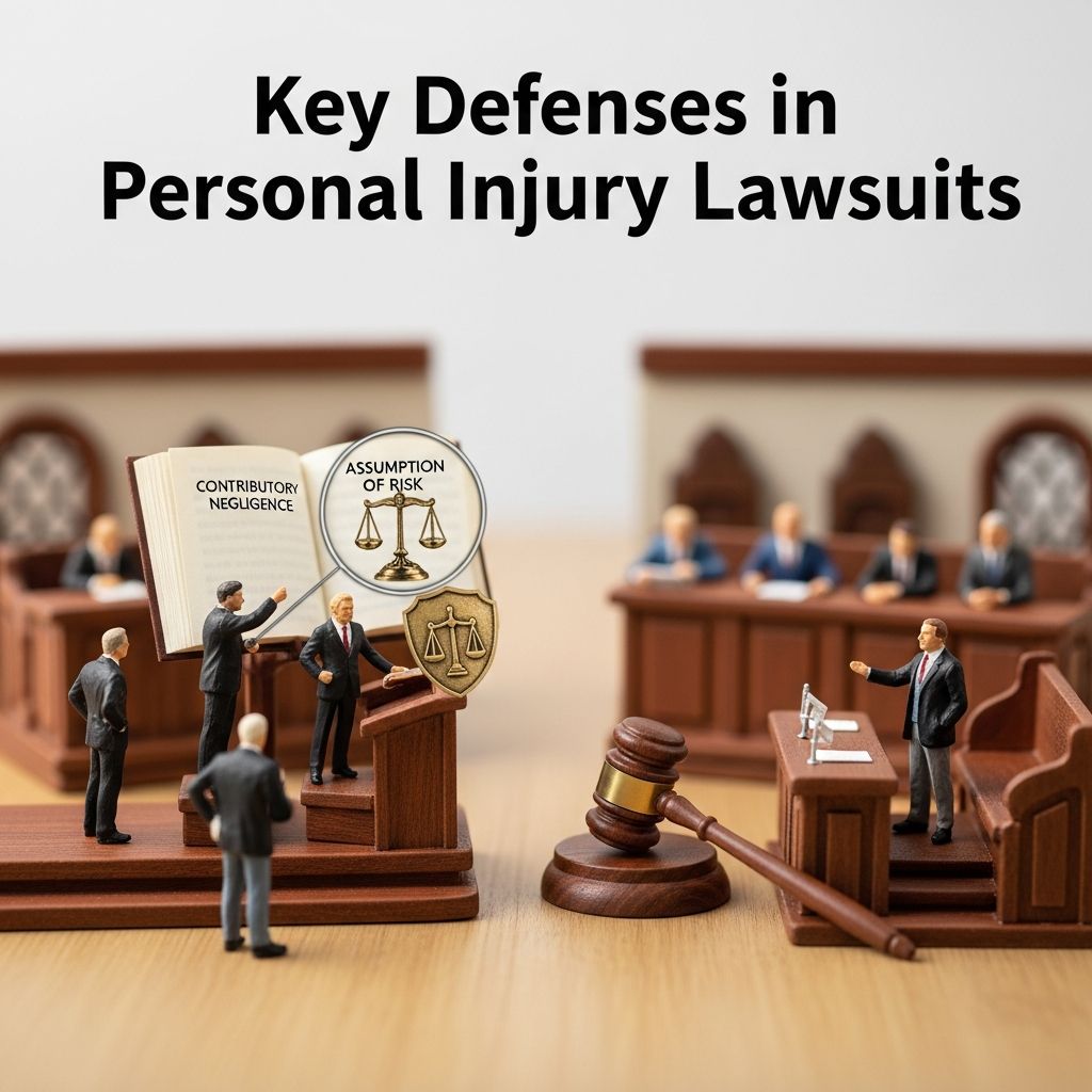 Understand common defenses that can reduce or block compensation in personal injury cases and learn how to counter them effectively.